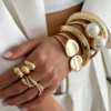 Pearlux – Abstract Chunky 4 in 1 Bracelet Set
