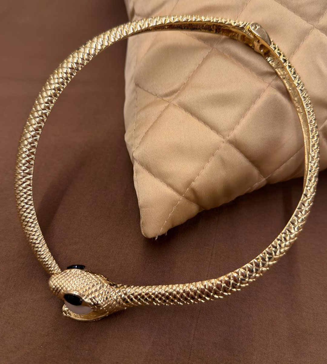 Nagina -The Serpent Gold Choker