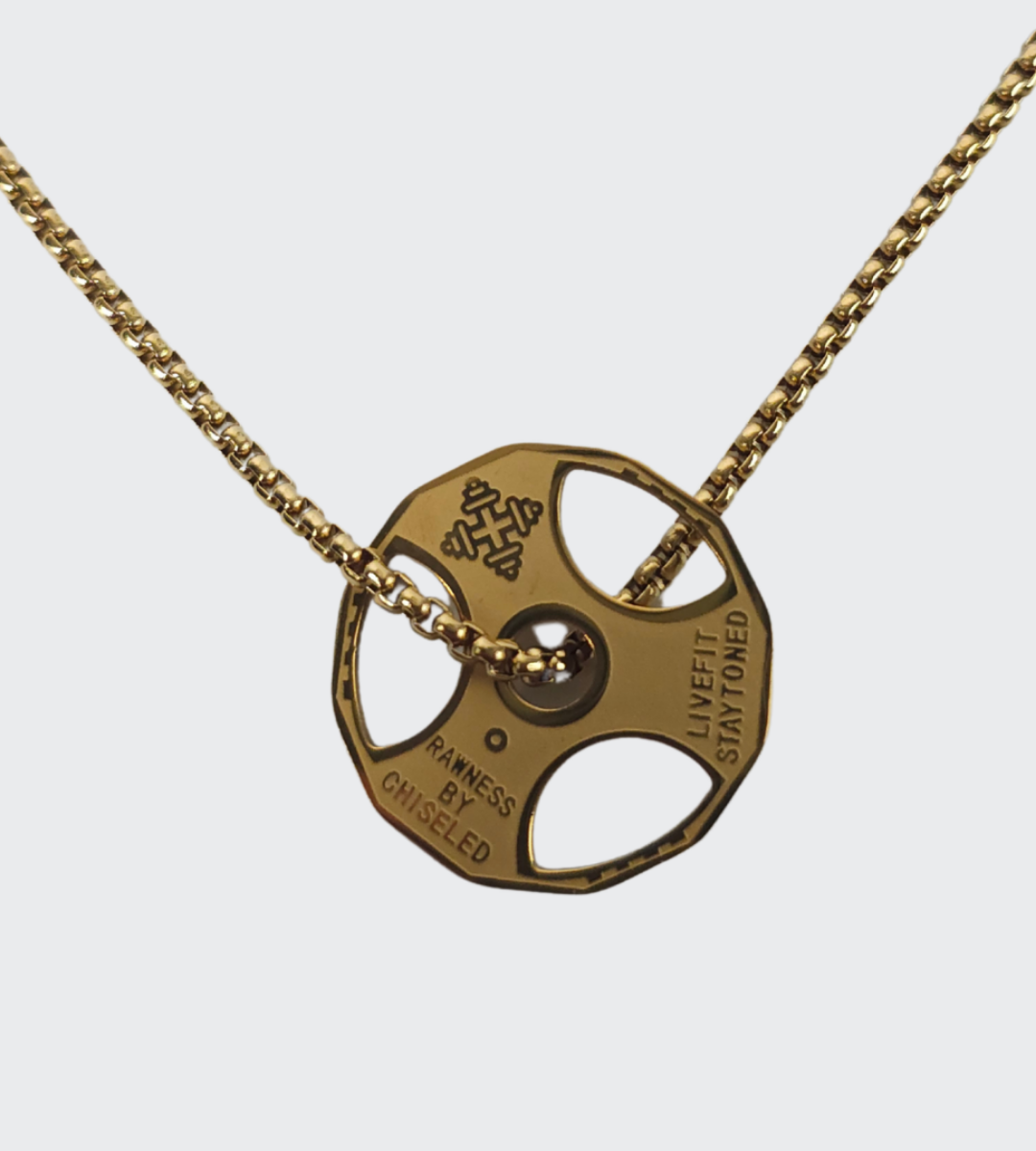 Alternative view of Live Fit- Stainless Steel Pendant