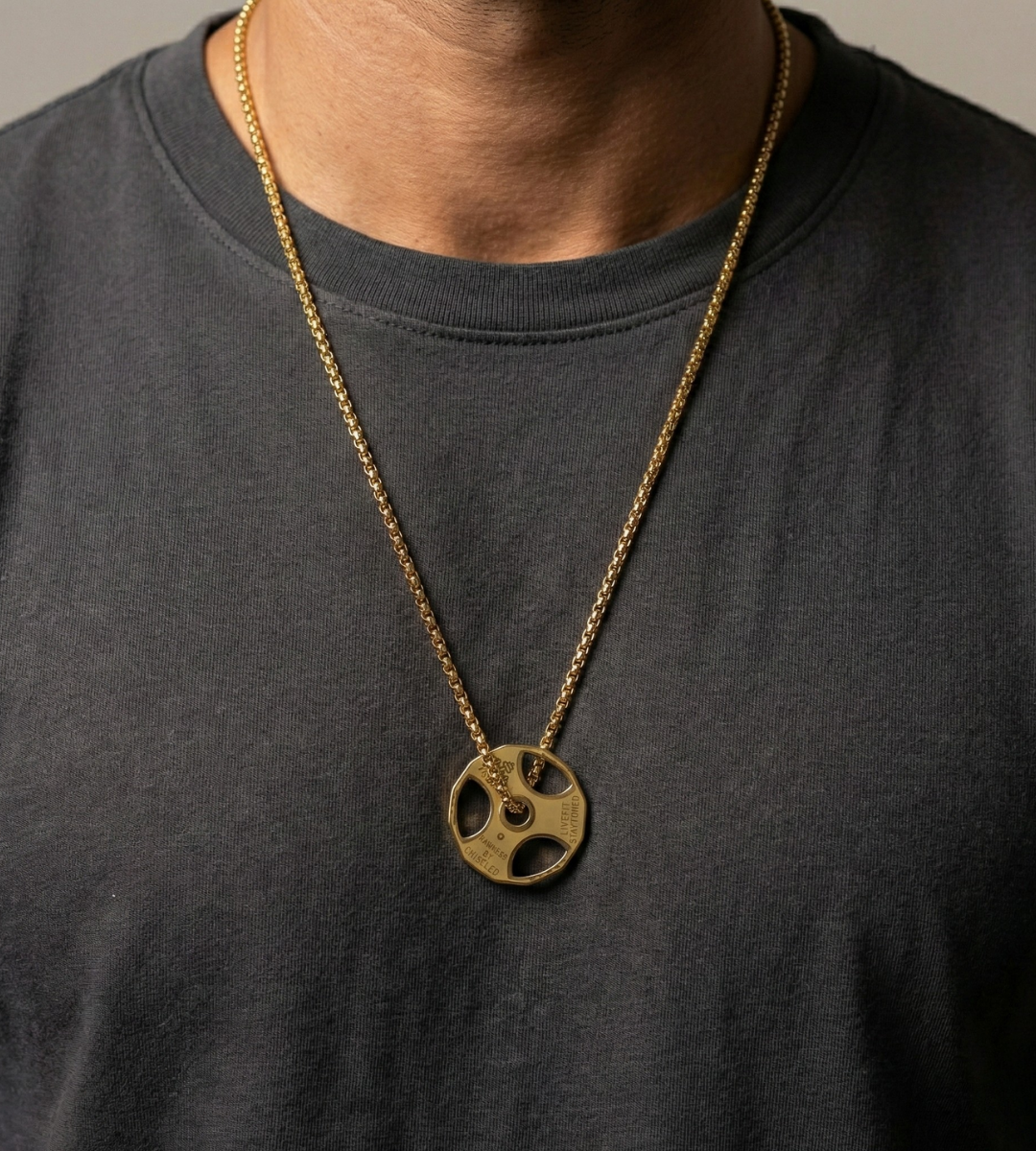 Live Fit- Stainless Steel Pendant