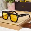TMF Premium Luxury 0711 Wayfarers - Yellow Leopard