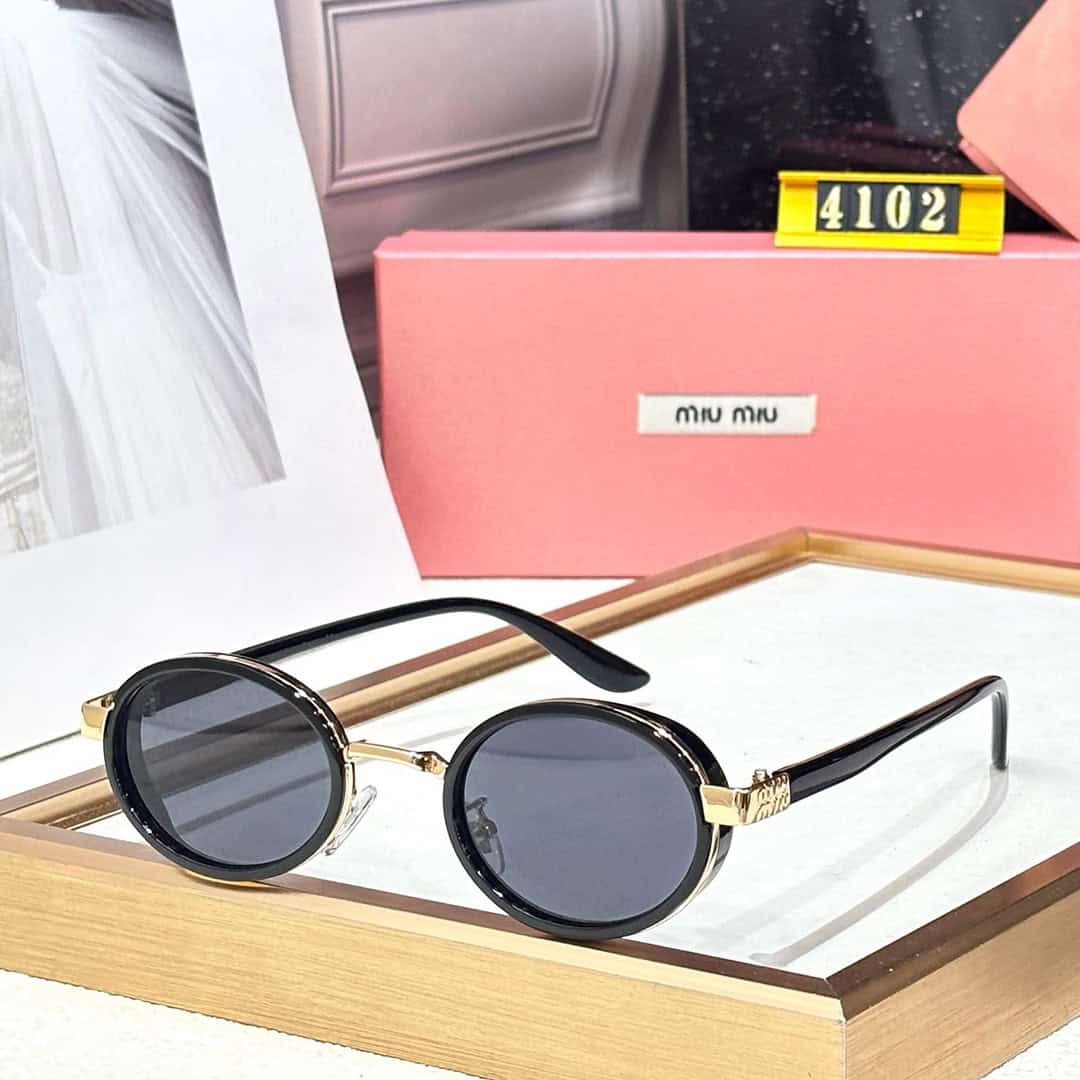Alternative view of MIU MIU Luxe 4102 Women Aviators
