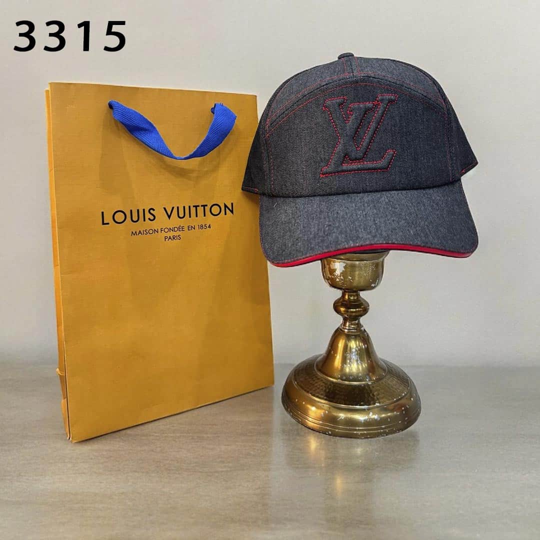 Alternative view of Luxury Premium 3315 Baseball Caps