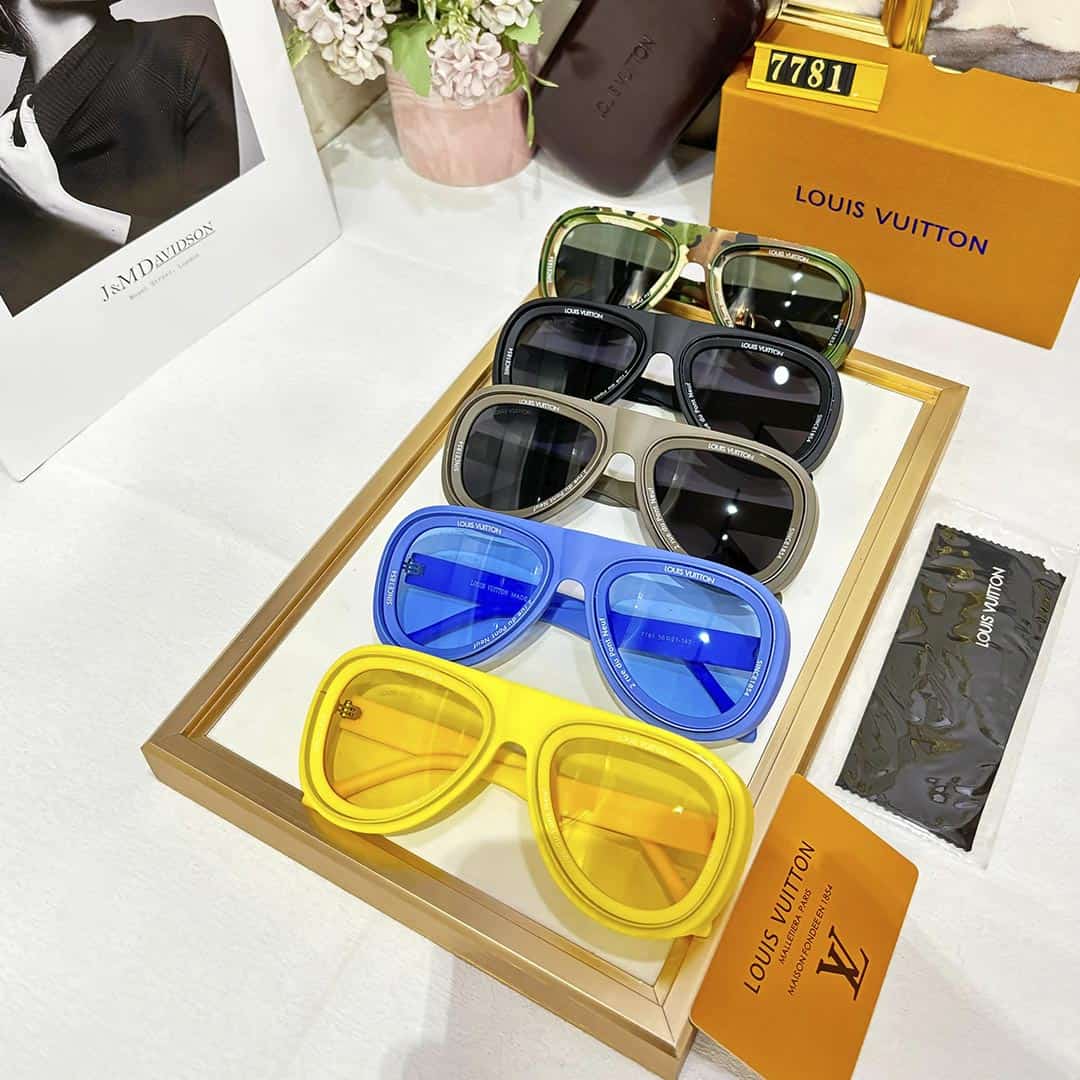 Luxury Designer Pilot Sunglasses 7781