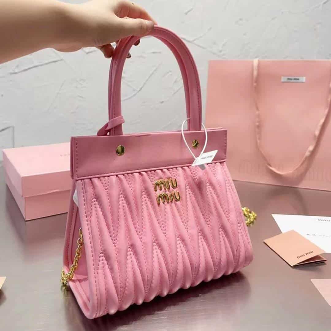 Alternative view of MIU MIU QUILTED HANDBAG