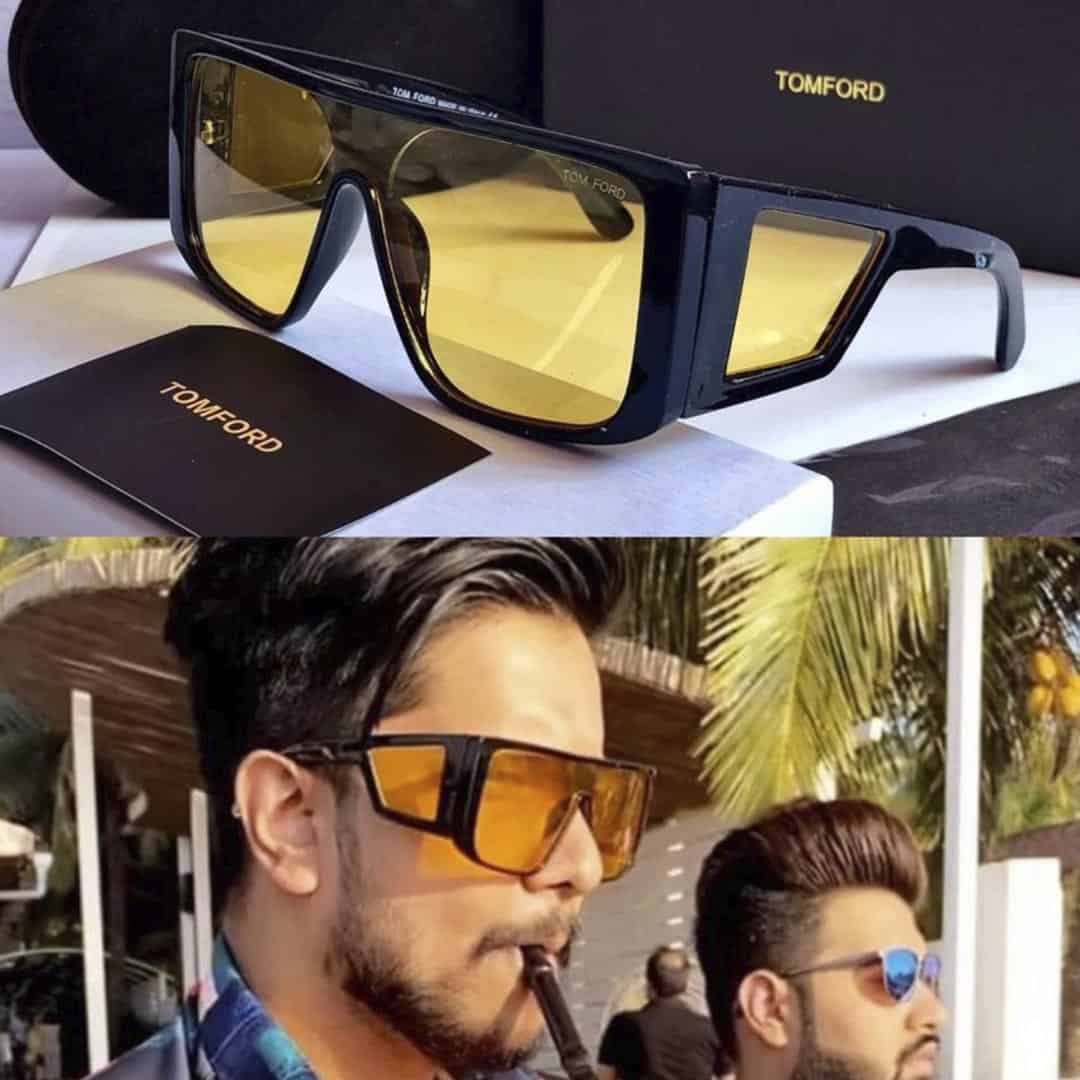 Alternative view of TMF LUXURY YELLOW SHADE WAYFARERS