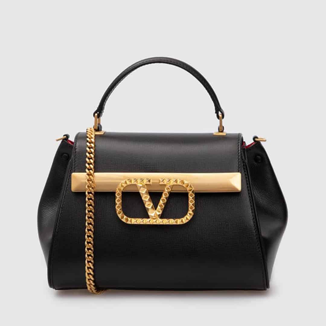 VLNTNO GARAVANI ROCKSTUD ALCOVE BAG
